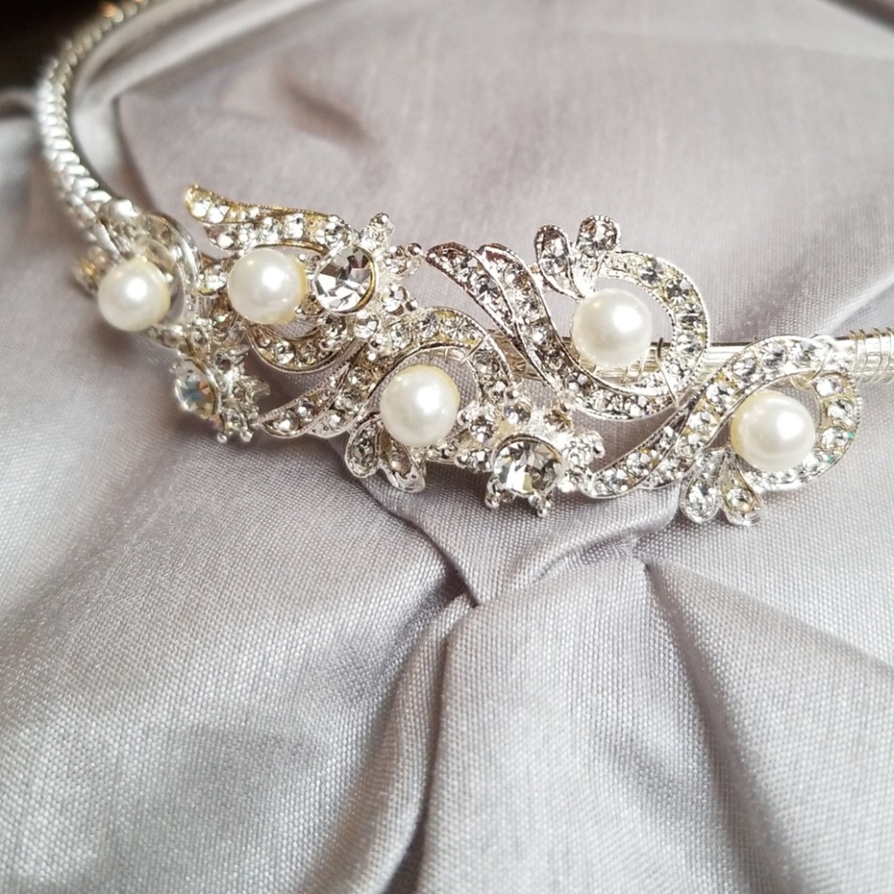 Swarovski crystallized headpiece